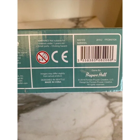 Mixlore Narwhal Free For All Game Blue Pink Ring Flinging Action Game - Picture 5 of 8